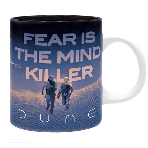 Чаша ABYSTYLE DUNE Fear is the mind-killer, Черен/Син