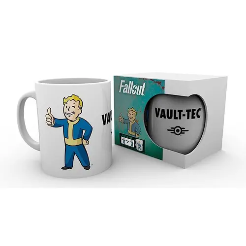 Чаша ABYSTYLE FALLOUT Vault Boy, Бял - image 2