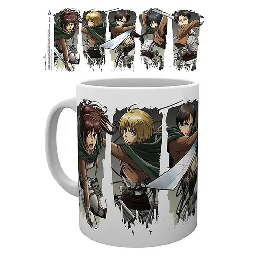 Чаша ABYSTYLE ATTACK ON TITAN Character Montage - image 1