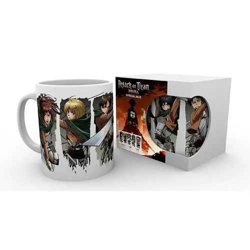 Чаша ABYSTYLE ATTACK ON TITAN Character Montage - image 2