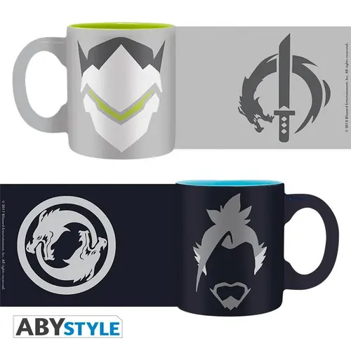 Комплект чаши ABYSTYLE OVERWATCH 2Hanzo and Genji - image 1