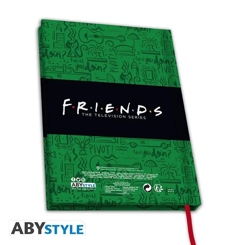 Тефтер ABYSTYLE FRIENDS Friends A5 - image 1