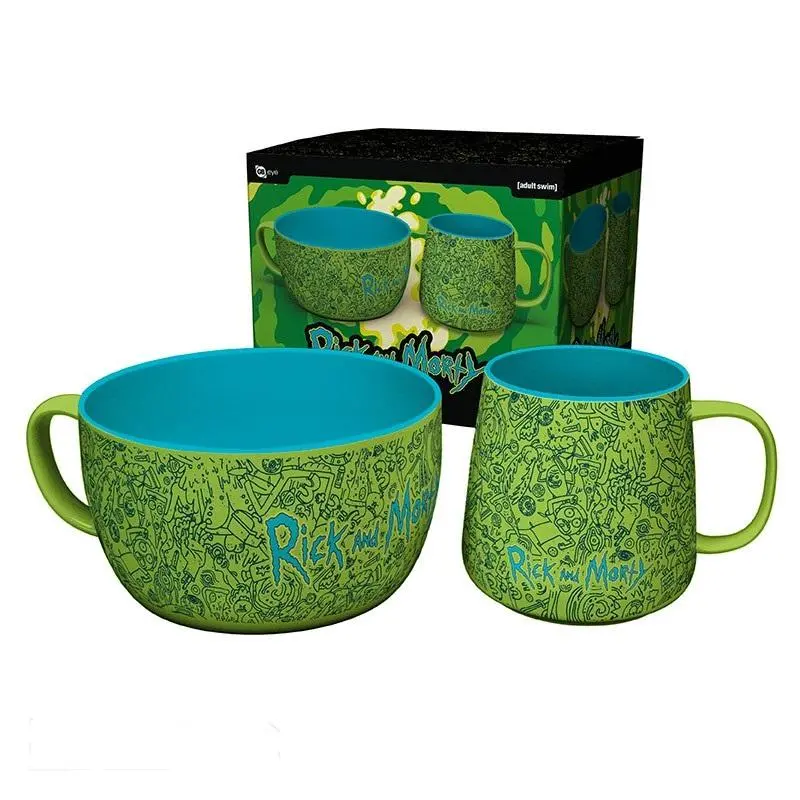 Set ABYSTYLE RICK AND MORTY, Cană, Castron