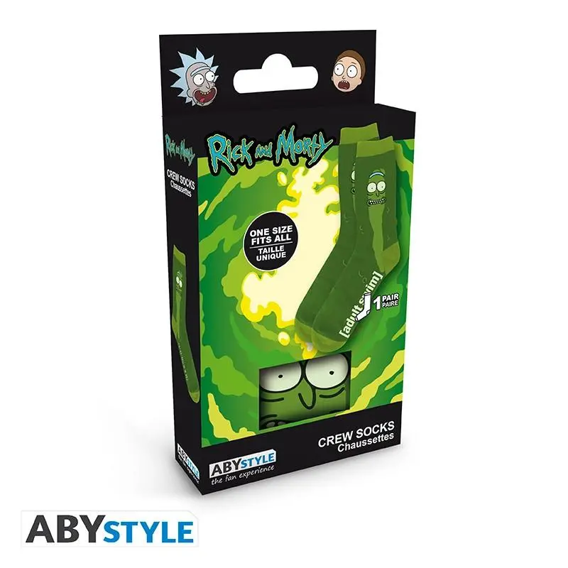 Чорапи ABYSTYLE RICK AND MORTY Pickle Rick - image 4