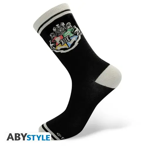 Șosete ABYSTYLE HARRY POTTER Negru & Gri Hogwarts - 3