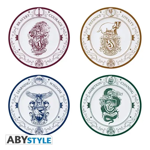 Комплект чинии ABYSTYLE HARRY POTTER PlatesHogwarts Houses