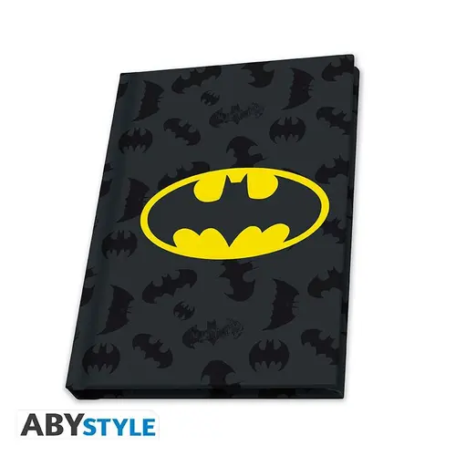 Комплект ABYSTYLE DC COMICS - Pck XXL glass + Pin + Pocket Notebook "Batman" - image 5
