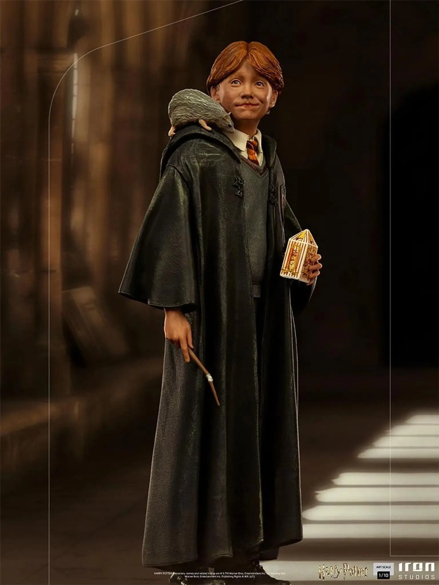 Статуетка Iron Studios: Harry Potter - Ron Weasley Art Scale Statue 1/10 WBHPM40921-10 - image 2