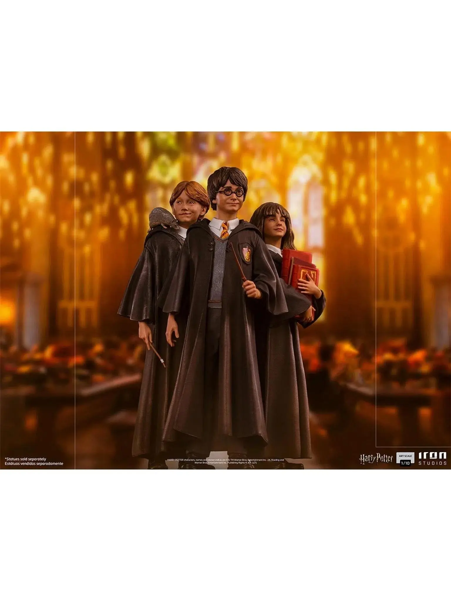 Статуетка Iron Studios: Harry Potter - Ron Weasley Art Scale Statue 1/10 WBHPM40921-10 - image 3