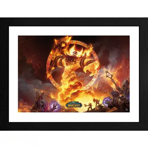 GBEYE WORLD OF WARCRAFT - Poster înrămat "Ragnaros" (30x40) - 1