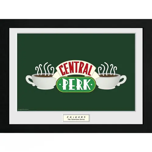 GBEYE FRIENDS - Κορνιζαρισμένη εκτύπωση "Central Perk" (30x40) - 1
