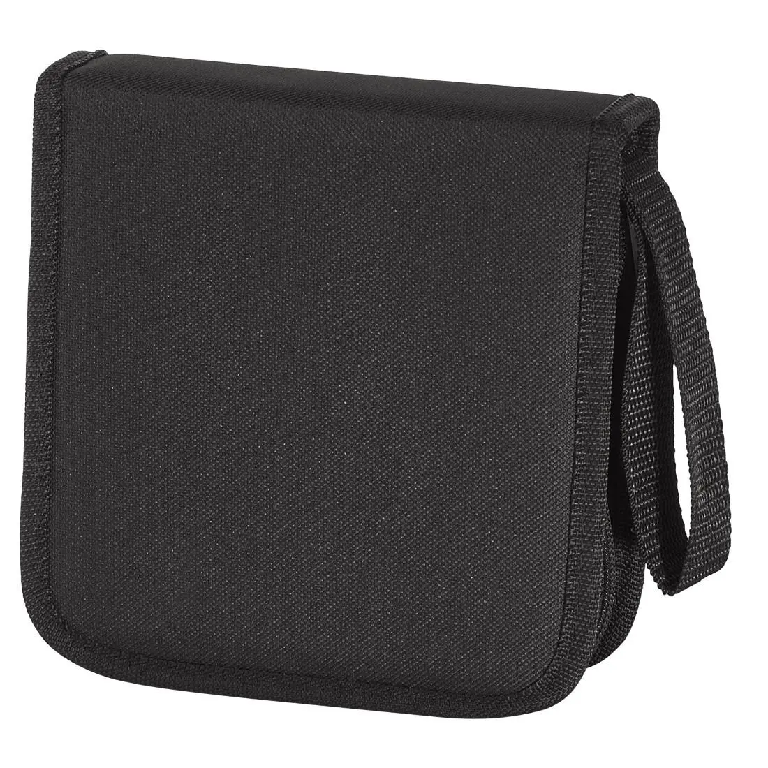 Clasor pentru 32 CD/DVD/Blu-ray HAMA, Negru