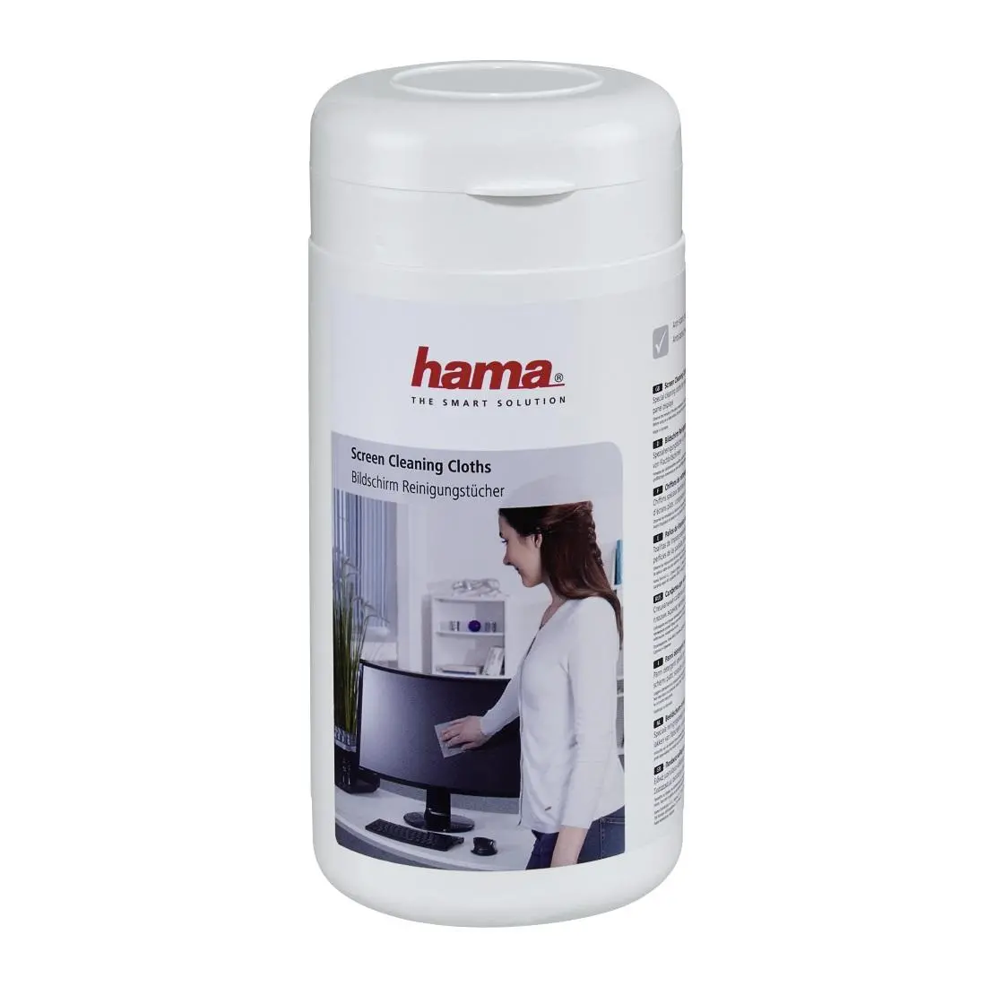 Șervețele de curățare HAMA pentru ecrane TFT, LED, LCD, TV și telefoane