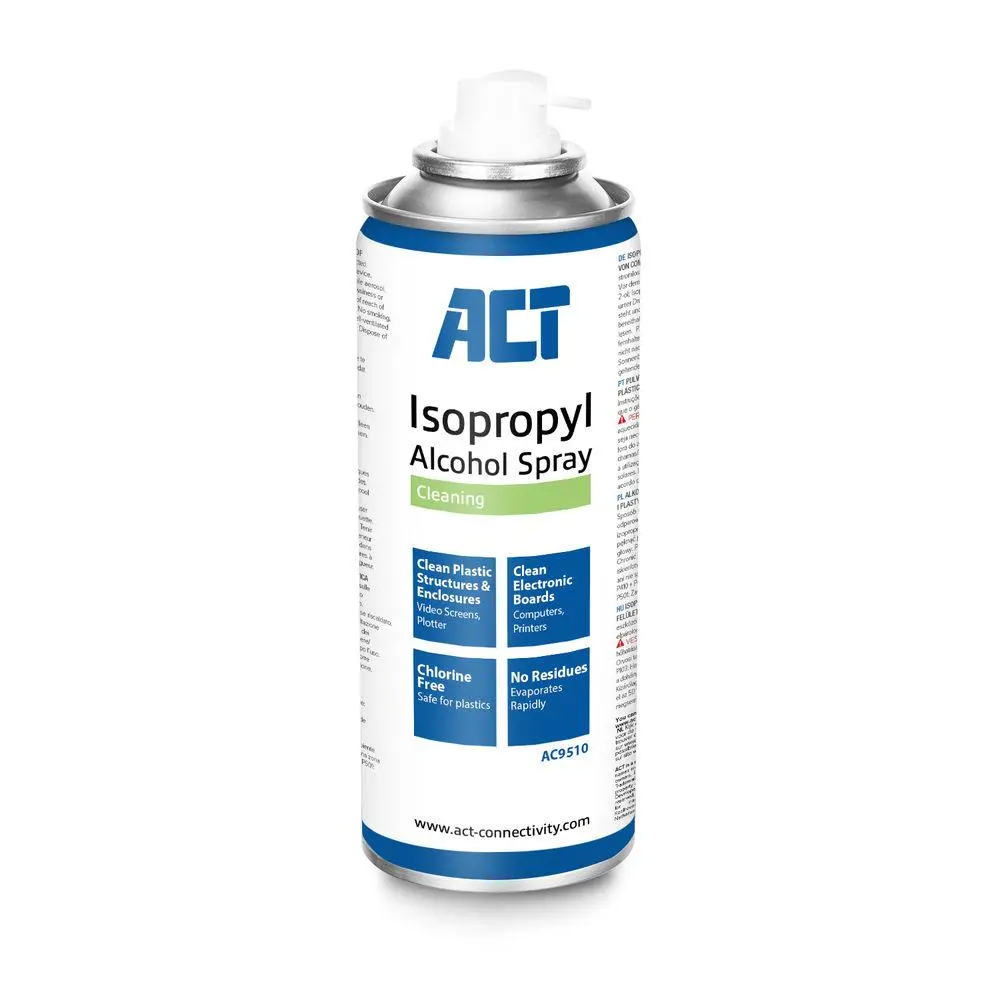 Spray de curățare ACT AC9510, Pe bază de alcool, 200ml