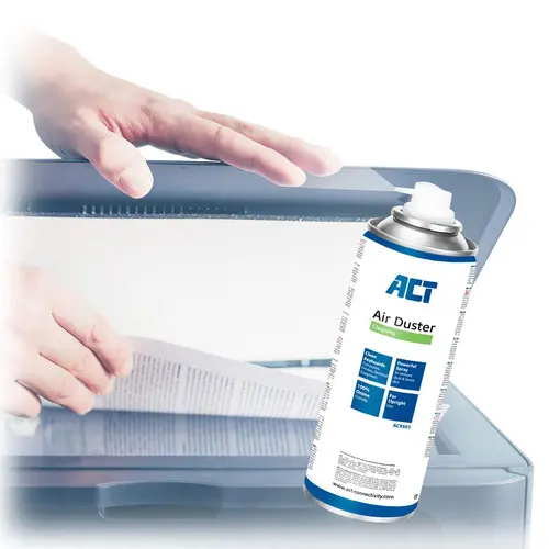 Spray cu aer comprimat ACT AC9501, Pentru tastaturi, LCD, TV, monitoare, 400 ml - 6