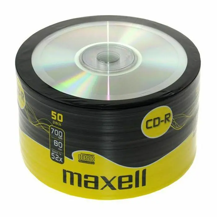 CD-R80 MAXELL, 700MB, 52x, 50 buc