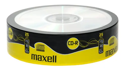 CD-R80 MAXELL, 700MB, 52x, 25 buc - 1