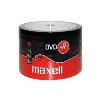 Δίσκοι DVD-R MAXELL, 4,7 GB, 16x, 50 τεμ - 1