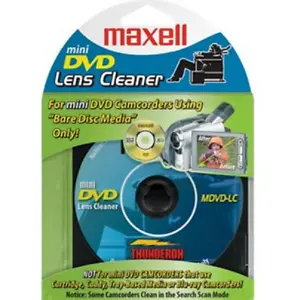 DVD-R Camcorder mini 8 см/ почистващ диск MAXELL /за камери/ blister 1 бр. в PVC case 