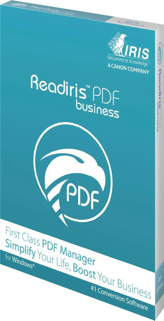 Λογισμικό Readiris PDF 22 Business 1 Lic WIN - BOX ηλεκτρονική άδεια