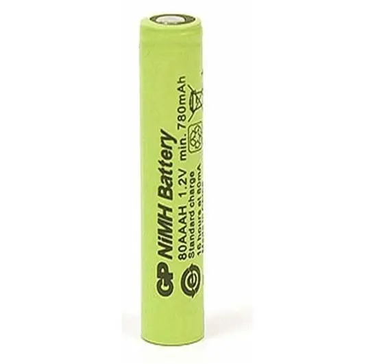 Акумулаторна Батерия GP R03 AAA 80AAH-B 800mAh NiMH 1 бр. BULK Industrial