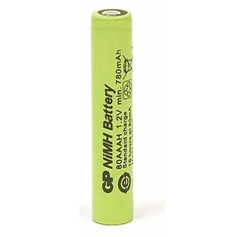 Επαναφορτιζόμενη μπαταρία GP R03 AAA 80AAH-B 800mAh NiMH 1 τεμ. BULK Industrial - 1