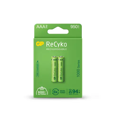 Baterie reîncărcabilă GP R03 AAA 1000mAh NiMH 100AAAHCE-EB2 2 buc. în ambalaj GP - 1
