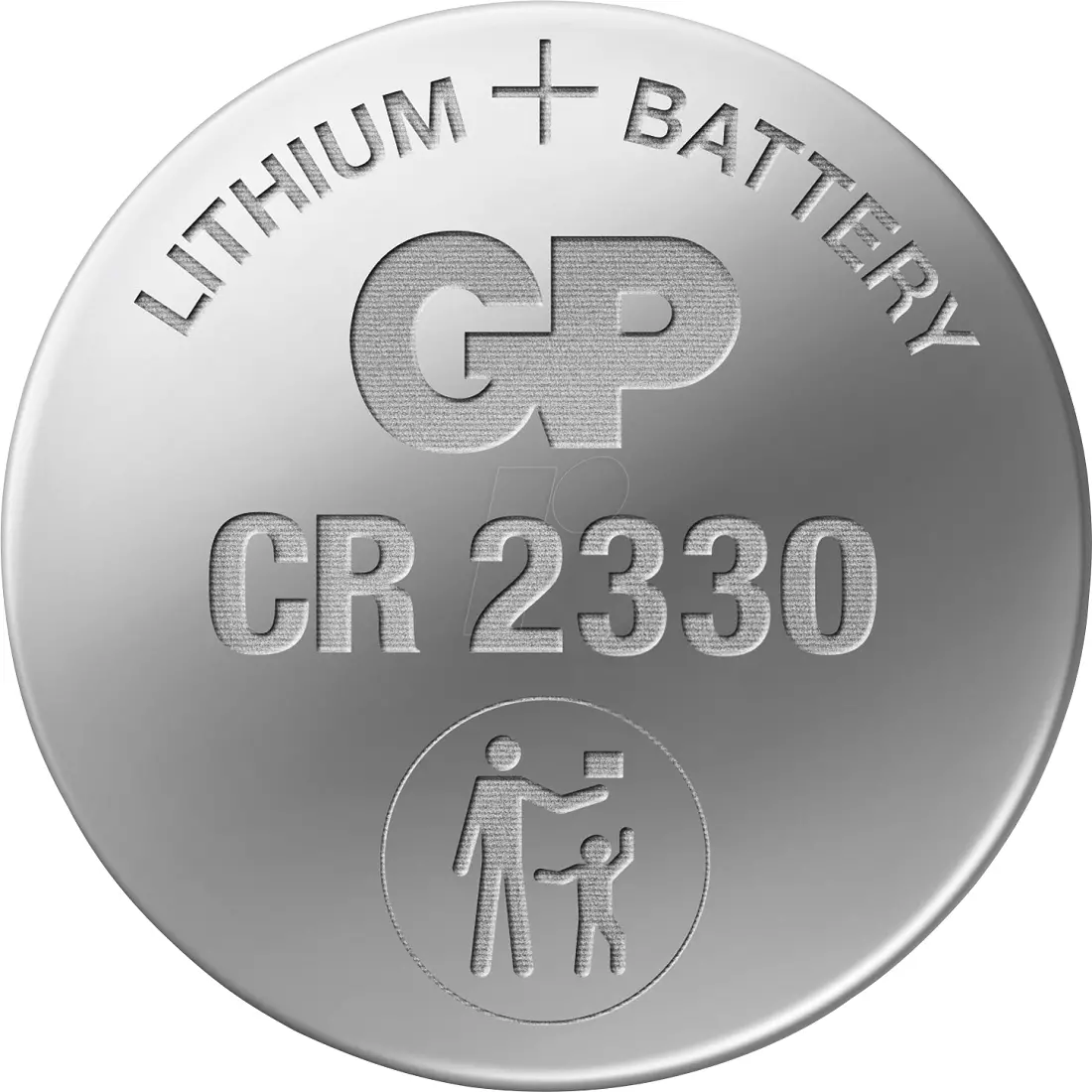 Литиева бутонна батерия GP CR-2330 3V 1 бр. в блистер /цена за 1 бр./ - image 1