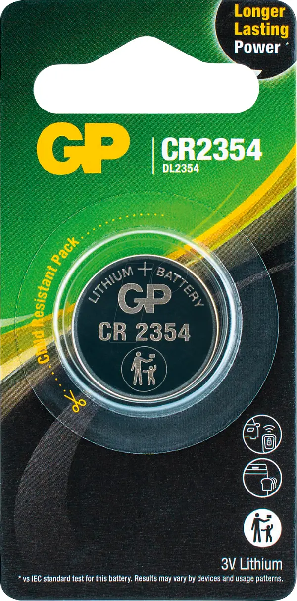 Baterie litiu pastilă GP CR-2354 3V 1 buc. în blister /preț pentru 1 buc