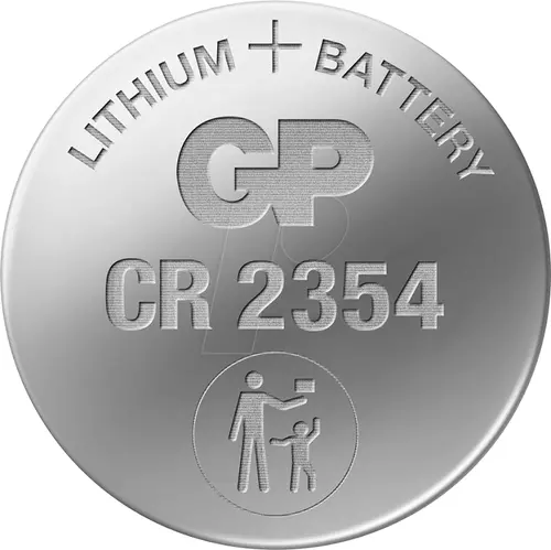 Литиева бутонна батерия GP  CR-2354 3V  1 бр. в блистер /цена за 1 бр./ - image 1