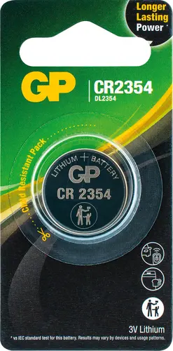 Литиева бутонна батерия GP CR-2354 3V 1 бр. в блистер /цена за 1 бр./