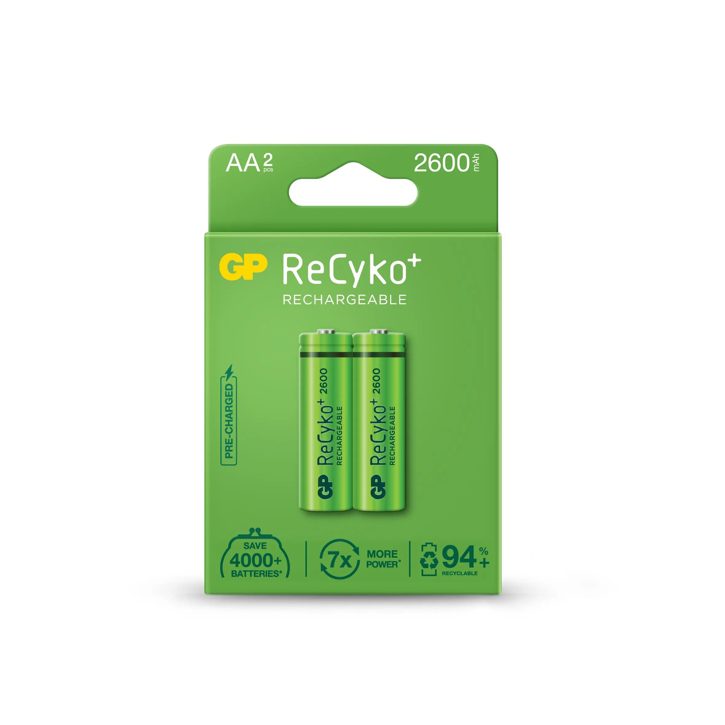 Акумулаторна Батерия GP R6 AA 2600mAh NiMH 2 бр. 270AAHCE-EB2 GP