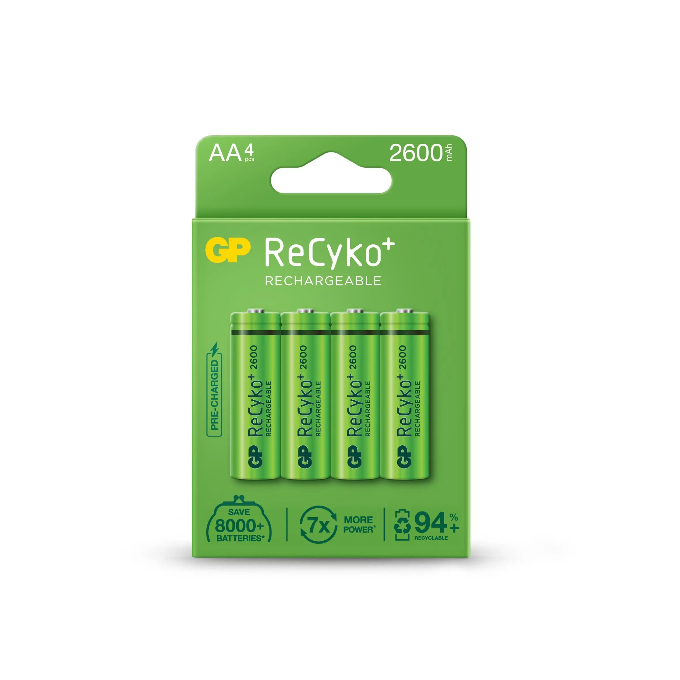Акумулаторна Батерия GP R6 AA 2600mAh NiMH 4 бр. 270AAHCE-EB4 GP