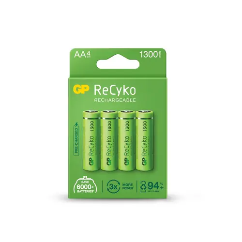 Acumulator R6 AA 130AAHC-EB4 1300mAh NiMH 4 buc. în ambalaj GP - 1