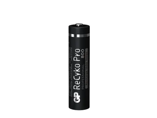 Акумулаторна Батерия GP R03 AAA 800mAh, NiMH, 85AAAHCB-EB2 RECYKO+ PRO, До 1500 цикъла, 2 бр. в опаковка - image 3