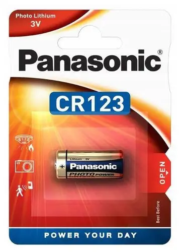 Baterie cu litiu GP CR-123, 3V, Foto Baterie cu litiu GP CR-123, 3V, Foto