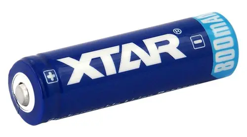Επαναφορτιζόμενη μπαταρία LiIon AA R6 3,7V 800mAh XTAR - 1