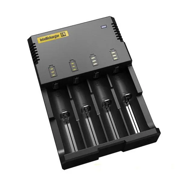 Φορτιστής NITECORE i4, Universal Charger, LiIon & NIMH, 18650, CR123; AA, AAA, C, D