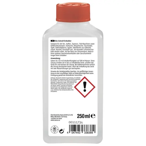 Soluție bio Xavax pentru îndepărtarea calcarului, 250 ml - 2