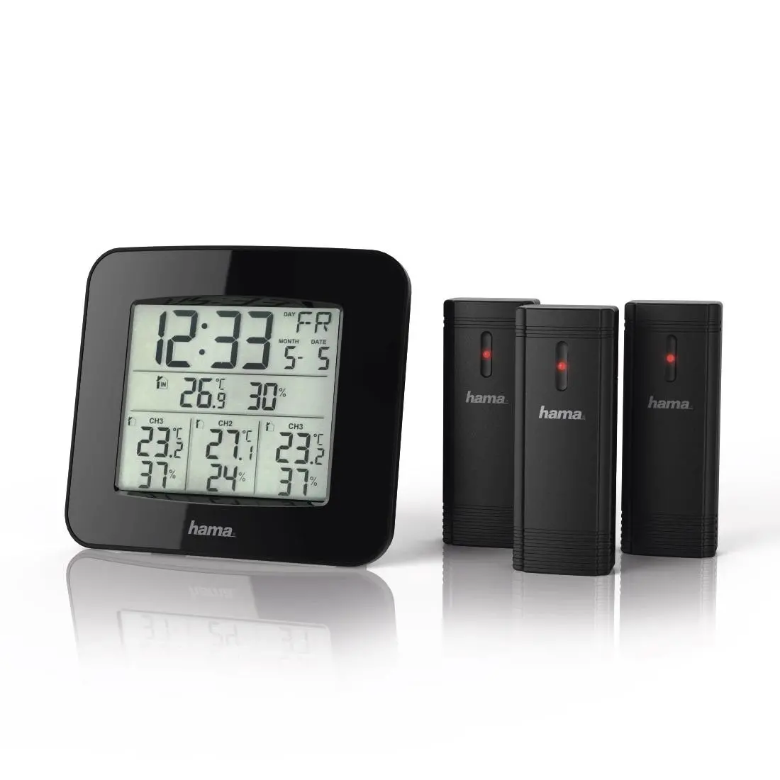Stație meteo electronică HAMA EWS-Trio, 186311