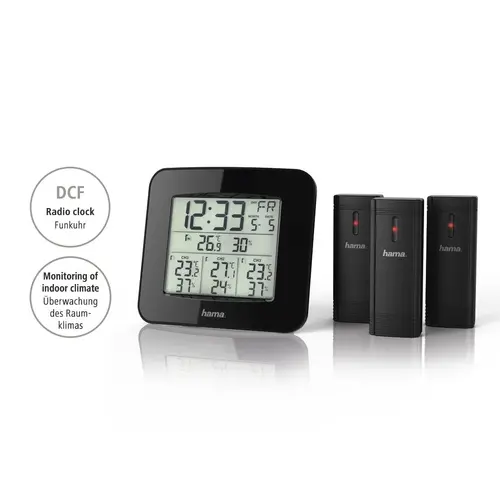 Stație meteo electronică HAMA EWS-Trio, 186311 - 3