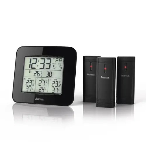 Stație meteo electronică HAMA EWS-Trio, 186311 - 1