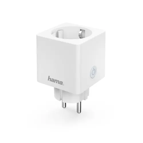 HAMA Priză smart Mini, WiFi, măsurarea consumului de curent, 176575 - 1