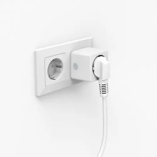 Смарт контакт HAMA Mini, WiFi, 3680W, 16A, Гласов контрол / приложения, Бял - image 5