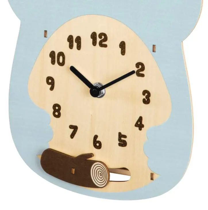 Детски стенен часовник Hama Koala, Тих, Дърво - image 3