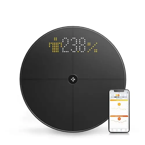 Цифров кантар MyKronoz, Смарт, WiFi, Bluetooth, Черен - image 2