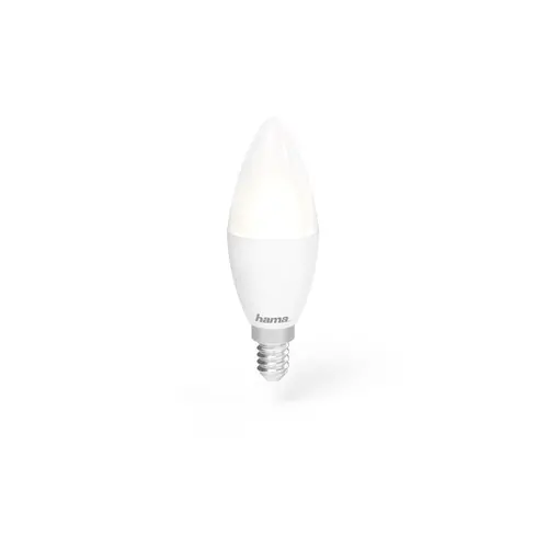 Димираща крушка HAMA WiFi-LED, RGBW, 5.5W, E14, 470 lm - image 1