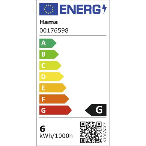 LED крушка HAMA, Wi-fi, 5.5W, 2700 - 6500 K, Димираща, RGB, GU 10, bulb - image 5
