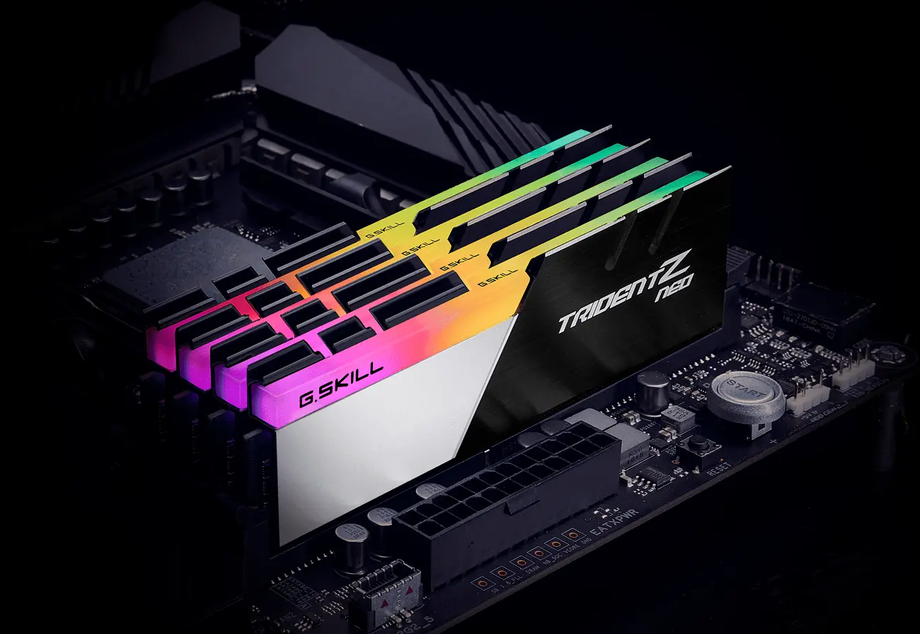 Memorie G.SKILL Trident Z Neo RGB 32GB(2x16GB) DDR4 3600MHz F4-3600C16D-32GTZNC - image 4