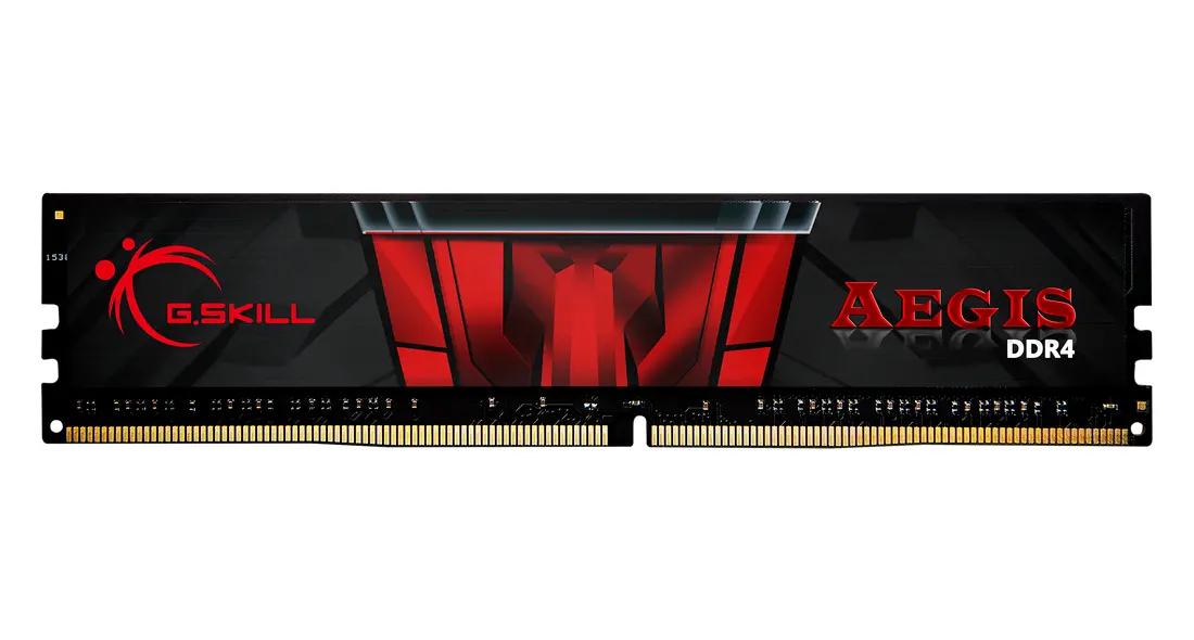Памет G.SKILL Aegis 8GB DDR4 PC4-21333 2666MHz F4-2666C19S-8GIS